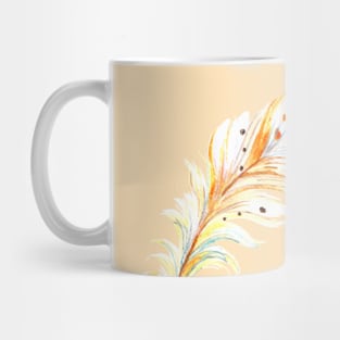 Boho feather pattern Mug